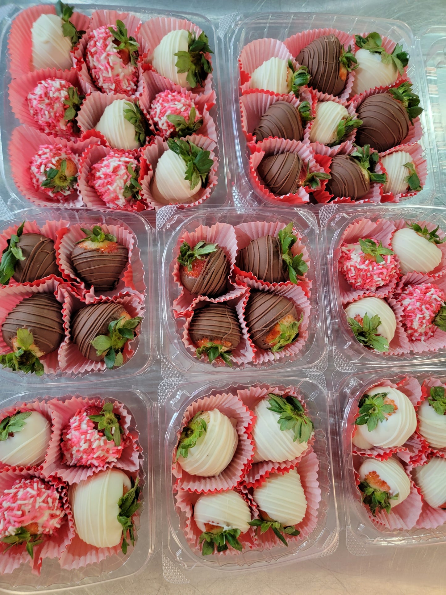 Gourmet Drizzled Strawberries