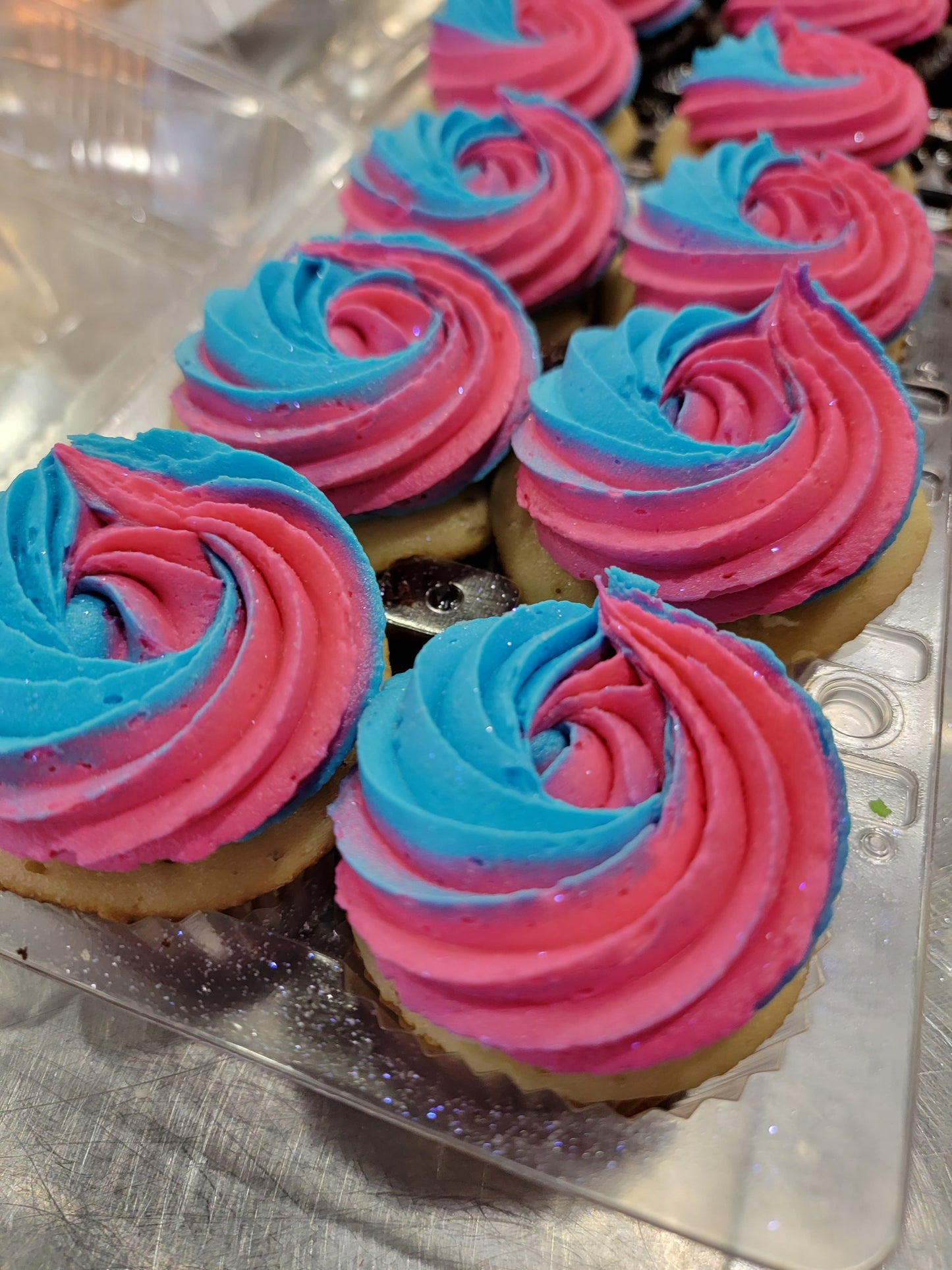 Gender Reveal Cupcakes