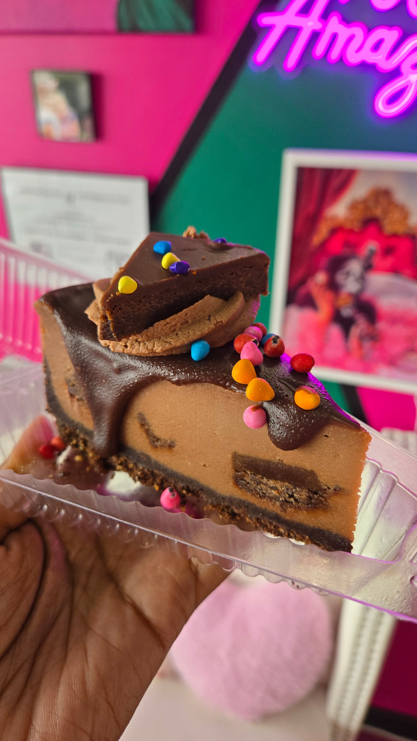 Cosmic Brownie Cheesecake