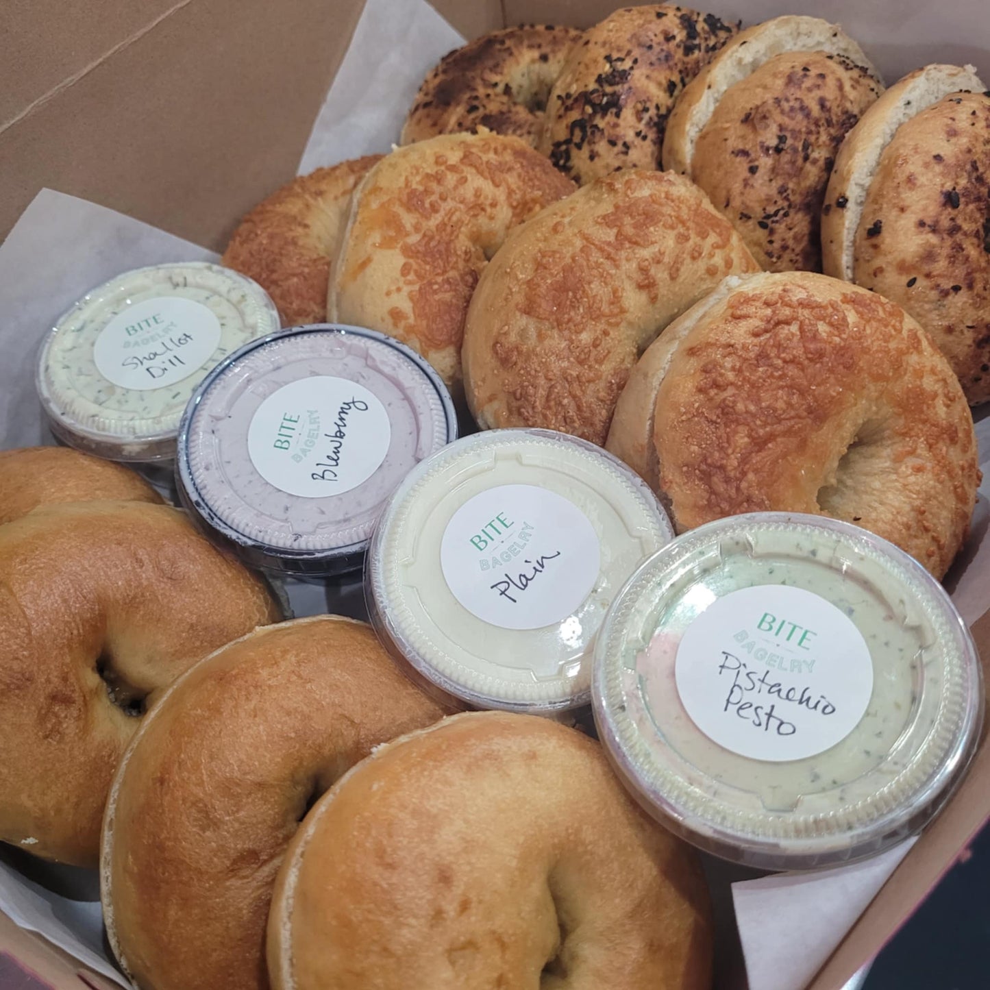 Bagel Dozen and Schmear