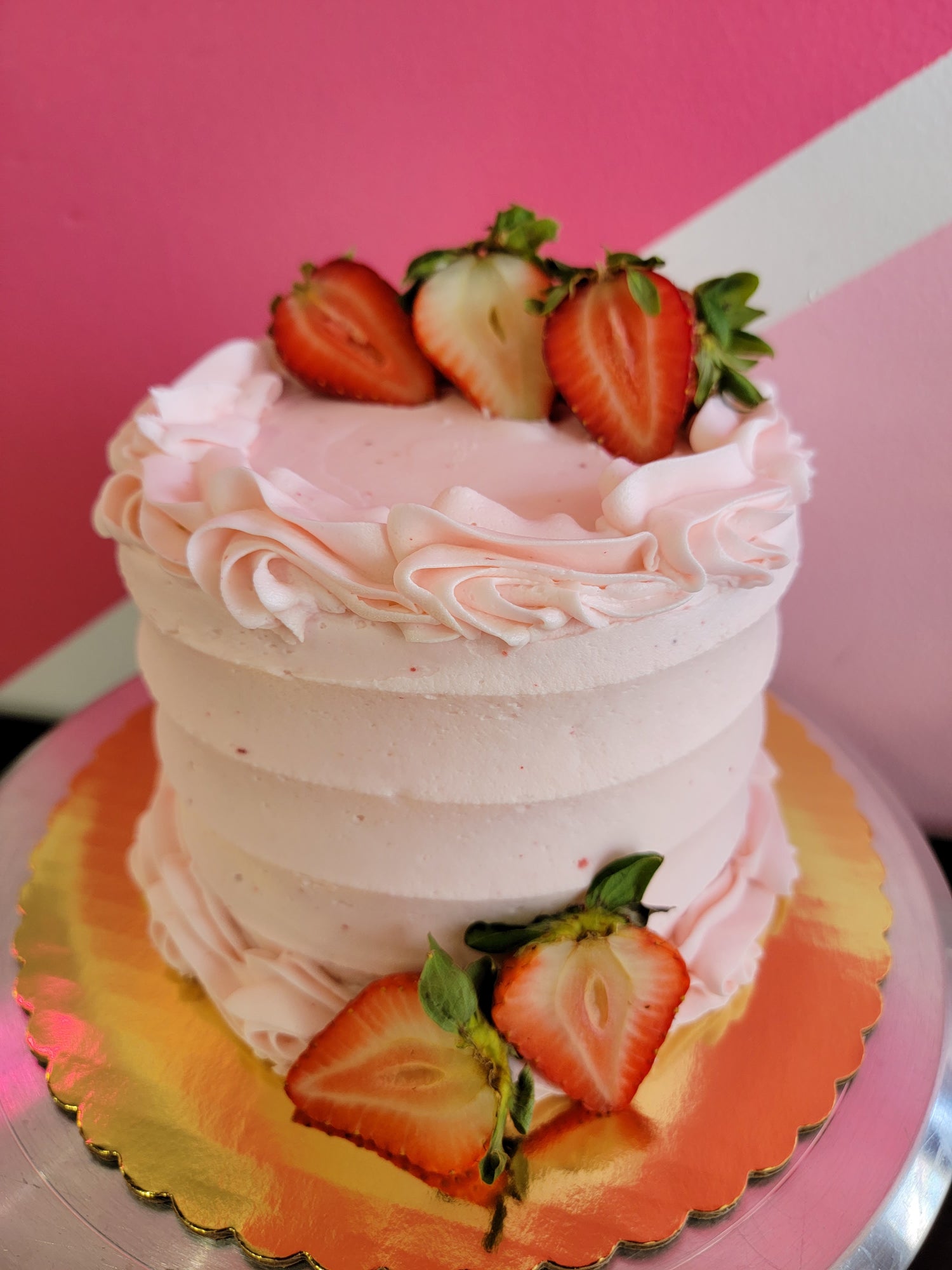 Best strawberry cake in Houston