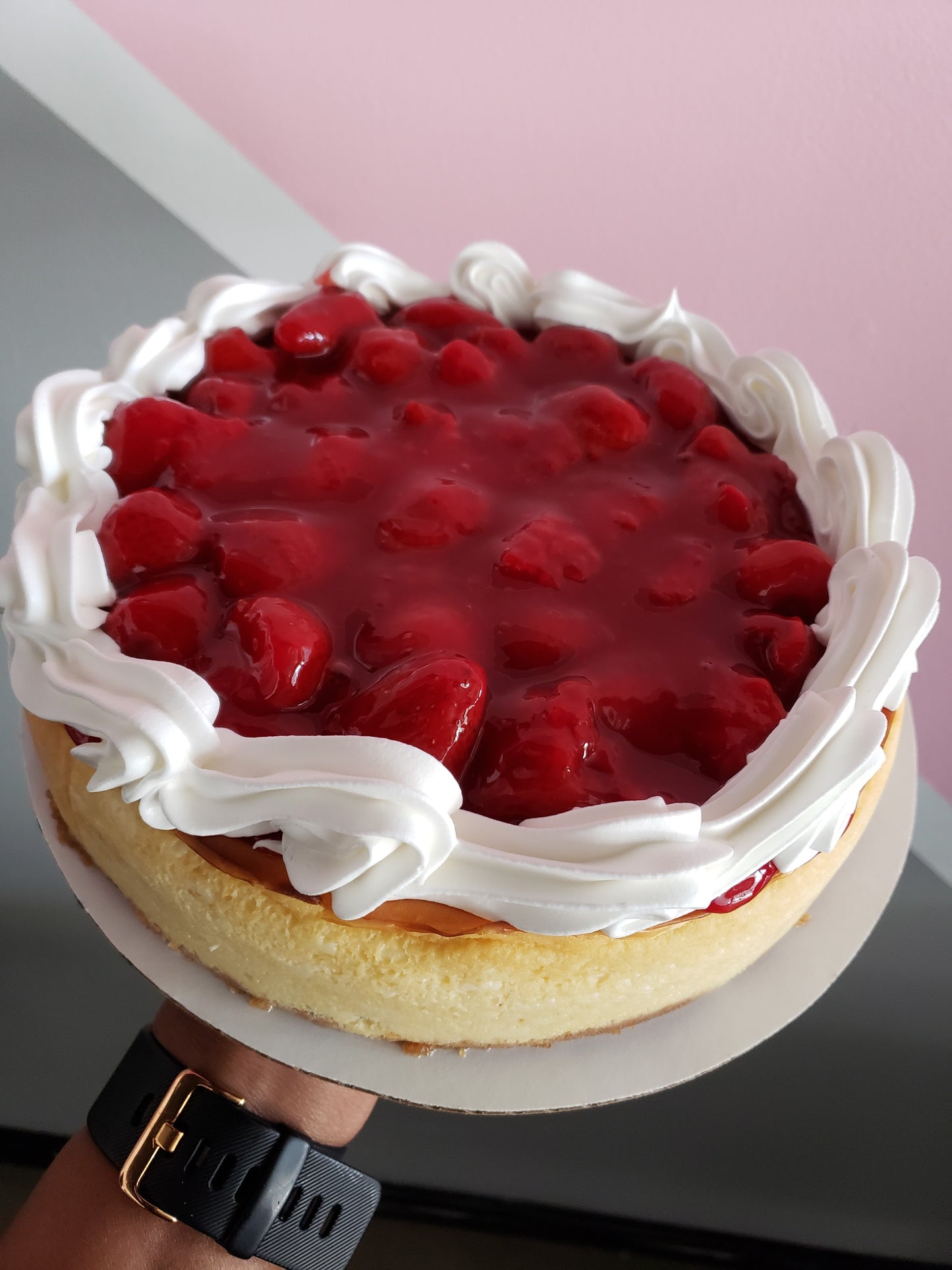 Absolute Best New York strawberry Cheesecake in Houston Texas Thanksgiving