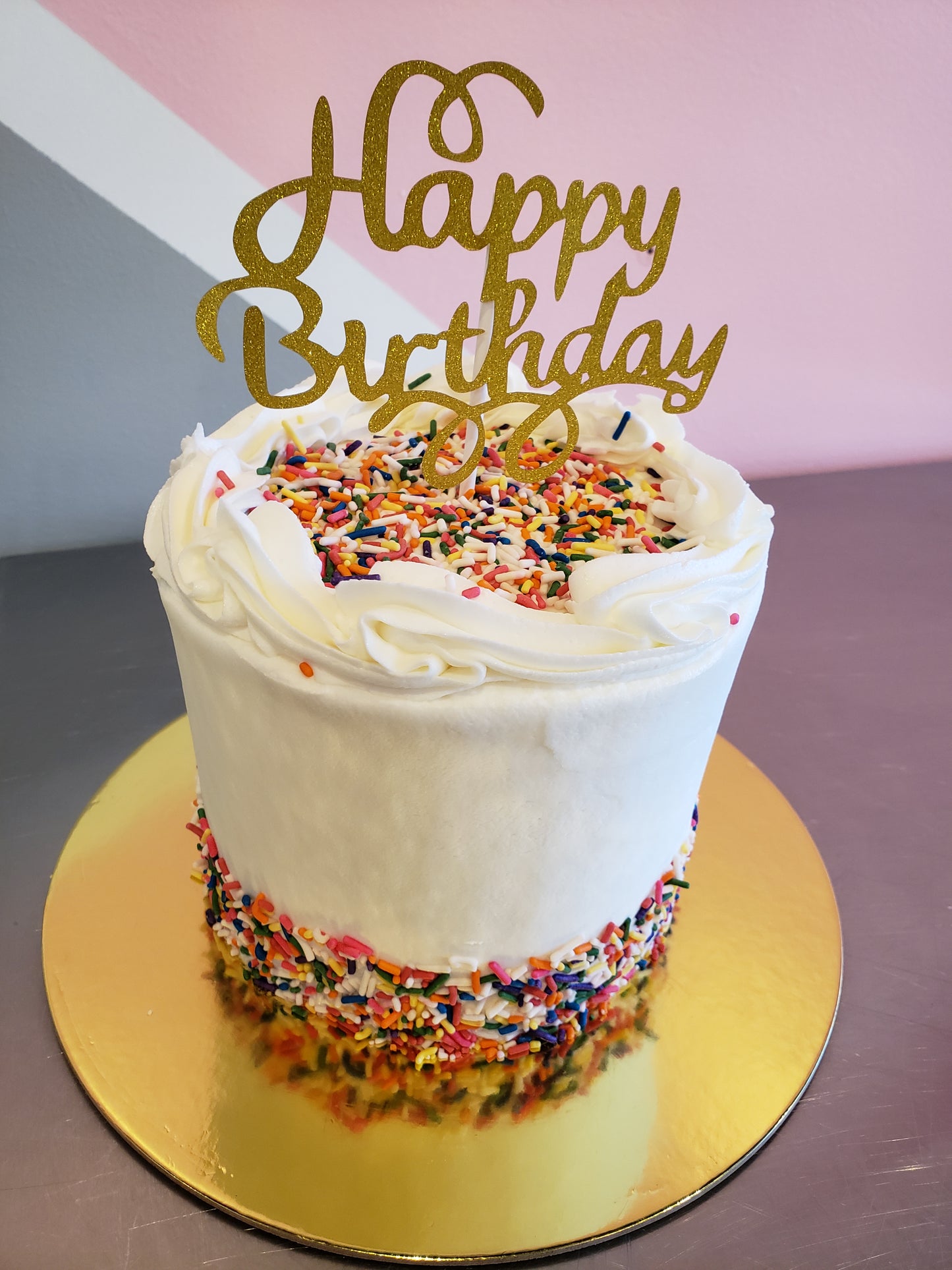 Sprinkle Birthday Cake