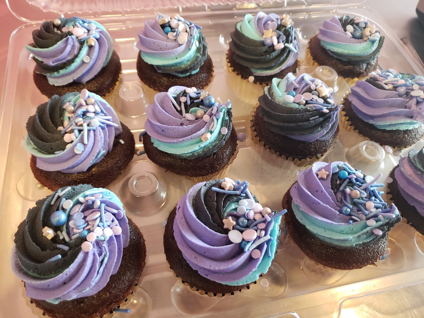 Galaxy Cupcakes