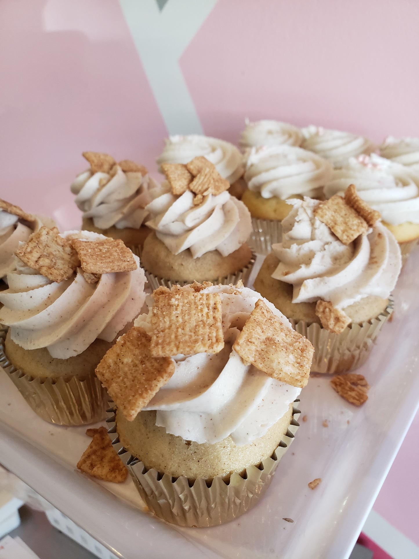 Cinnamon Toast Crunch Cupcakes