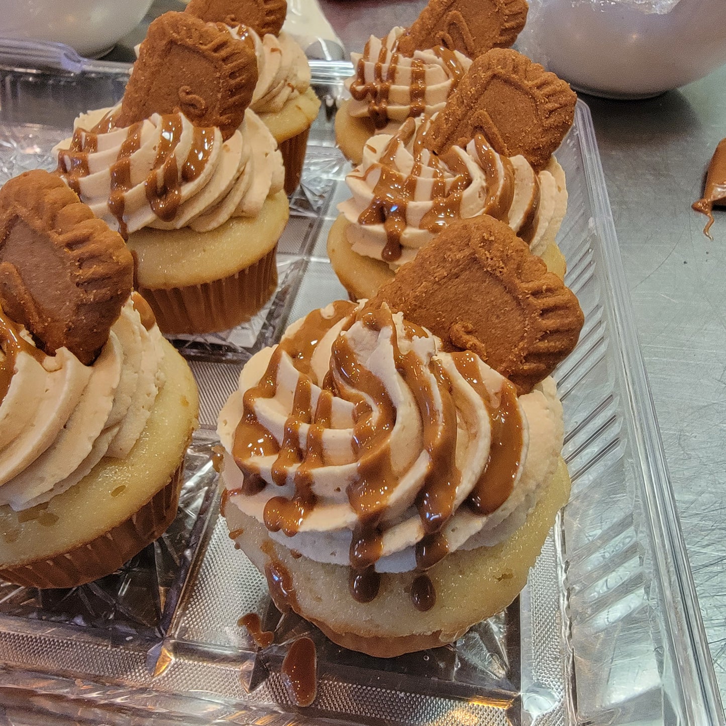 Cookie Butter Cupcakes