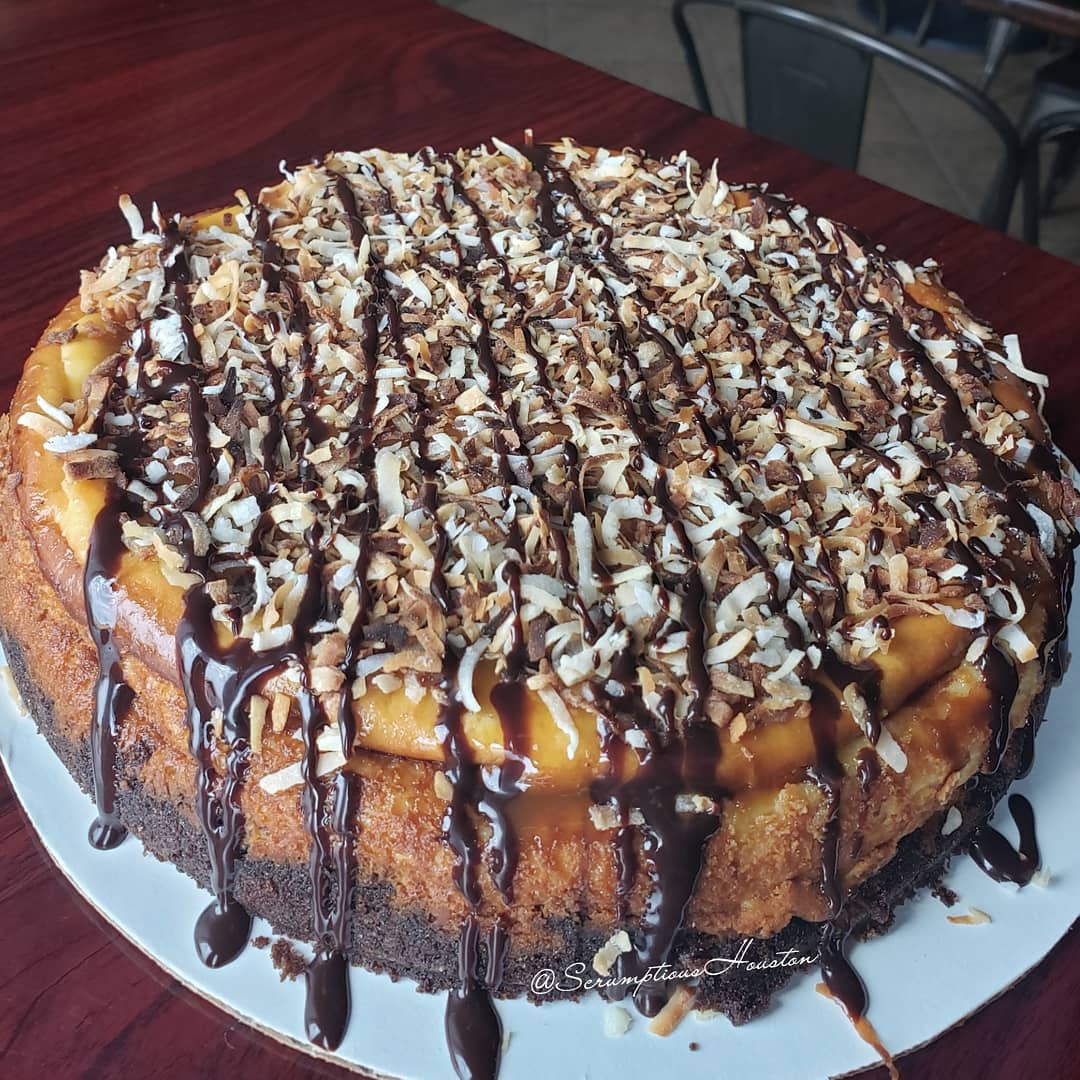 Best Samoa cheesecake Houston Texas