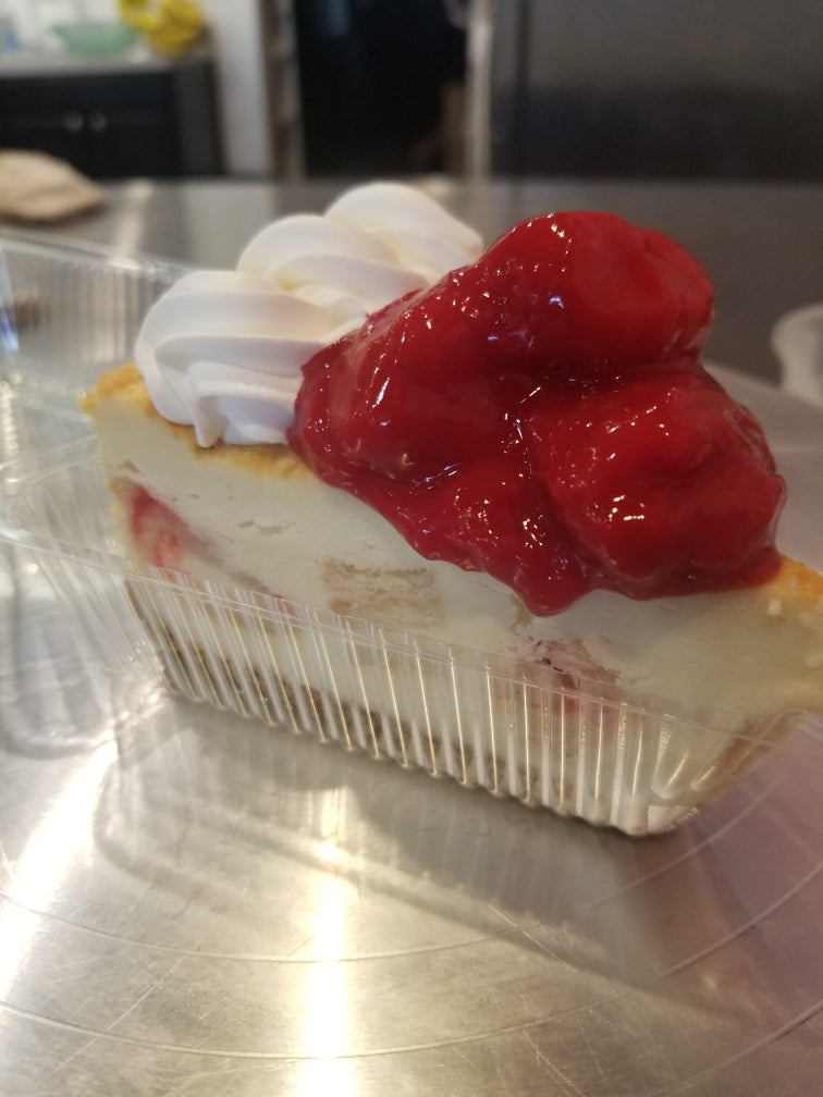 Strawberry Shortcake Stuffed Cheesecake