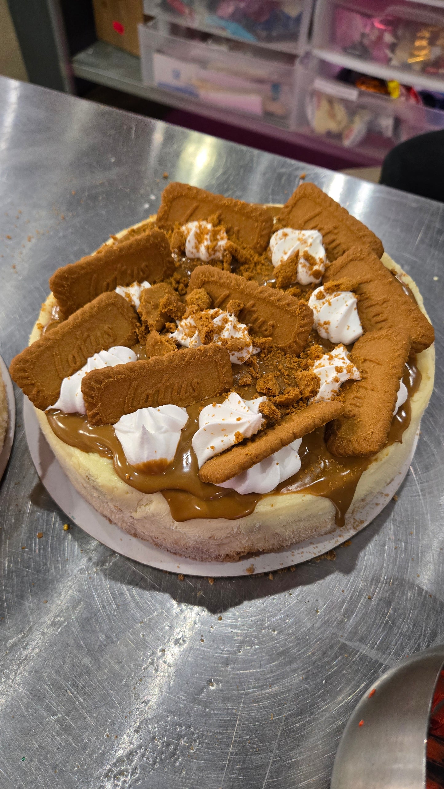 Cookie Butter Cheesecake