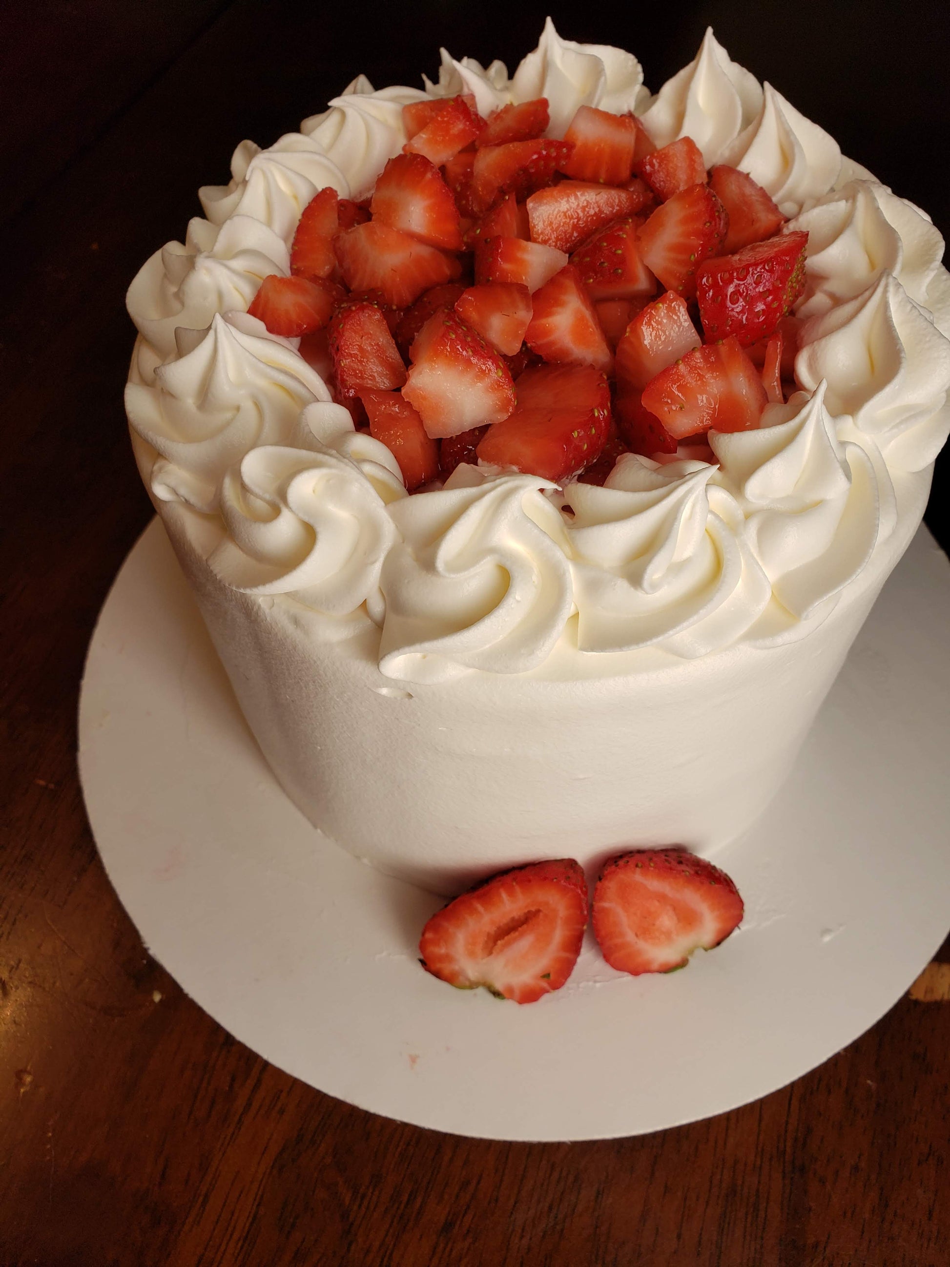 Strawberry Shortcake Cake