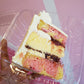 Strawberry Lemonade Cheesecake Cake